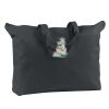 12 oz. Canvas Zippered Book Tote Thumbnail