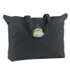 12 oz. Canvas Zippered Book Tote Thumbnail