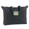 12 oz. Canvas Zippered Book Tote Thumbnail