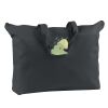 12 oz. Canvas Zippered Book Tote Thumbnail