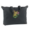 12 oz. Canvas Zippered Book Tote Thumbnail