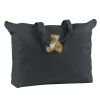 12 oz. Canvas Zippered Book Tote Thumbnail