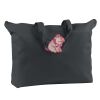 12 oz. Canvas Zippered Book Tote Thumbnail