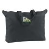 12 oz. Canvas Zippered Book Tote Thumbnail
