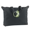 12 oz. Canvas Zippered Book Tote Thumbnail