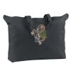 12 oz. Canvas Zippered Book Tote Thumbnail