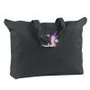 12 oz. Canvas Zippered Book Tote Thumbnail