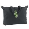 12 oz. Canvas Zippered Book Tote Thumbnail