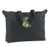 12 oz. Canvas Zippered Book Tote Thumbnail