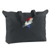 12 oz. Canvas Zippered Book Tote Thumbnail