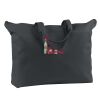 12 oz. Canvas Zippered Book Tote Thumbnail