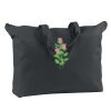 12 oz. Canvas Zippered Book Tote Thumbnail