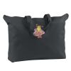 12 oz. Canvas Zippered Book Tote Thumbnail