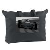 12 oz. Canvas Zippered Book Tote Thumbnail