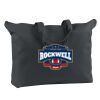 12 oz. Canvas Zippered Book Tote Thumbnail