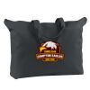 12 oz. Canvas Zippered Book Tote Thumbnail