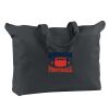 12 oz. Canvas Zippered Book Tote Thumbnail