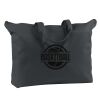 12 oz. Canvas Zippered Book Tote Thumbnail