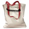 Canvas Tote with Contrasting Handles Thumbnail