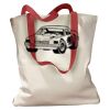 Canvas Tote with Contrasting Handles Thumbnail