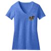 Women's Perfect Blend ® CVC V Neck Tee Thumbnail