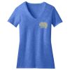 Women's Perfect Blend ® CVC V Neck Tee Thumbnail