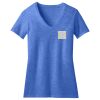 Women's Perfect Blend ® CVC V Neck Tee Thumbnail