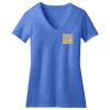Women's Perfect Blend ® CVC V Neck Tee Thumbnail