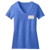 Women's Perfect Blend ® CVC V Neck Tee Thumbnail
