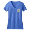 Women's Perfect Blend ® CVC V Neck Tee Thumbnail