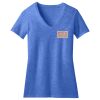 Women's Perfect Blend ® CVC V Neck Tee Thumbnail