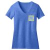 Women's Perfect Blend ® CVC V Neck Tee Thumbnail