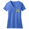 Women's Perfect Blend ® CVC V Neck Tee Thumbnail