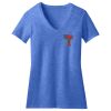 Women's Perfect Blend ® CVC V Neck Tee Thumbnail