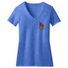 Women's Perfect Blend ® CVC V Neck Tee Thumbnail