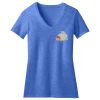 Women's Perfect Blend ® CVC V Neck Tee Thumbnail