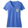 Women's Perfect Blend ® CVC V Neck Tee Thumbnail