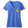 Women's Perfect Blend ® CVC V Neck Tee Thumbnail