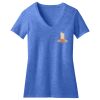 Women's Perfect Blend ® CVC V Neck Tee Thumbnail