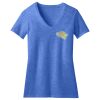 Women's Perfect Blend ® CVC V Neck Tee Thumbnail