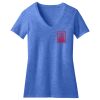 Women's Perfect Blend ® CVC V Neck Tee Thumbnail