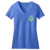 Women's Perfect Blend ® CVC V Neck Tee Thumbnail