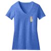Women's Perfect Blend ® CVC V Neck Tee Thumbnail