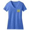 Women's Perfect Blend ® CVC V Neck Tee Thumbnail