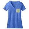 Women's Perfect Blend ® CVC V Neck Tee Thumbnail