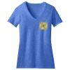 Women's Perfect Blend ® CVC V Neck Tee Thumbnail
