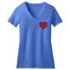 Women's Perfect Blend ® CVC V Neck Tee Thumbnail
