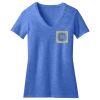 Women's Perfect Blend ® CVC V Neck Tee Thumbnail