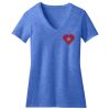 Women's Perfect Blend ® CVC V Neck Tee Thumbnail