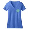 Women's Perfect Blend ® CVC V Neck Tee Thumbnail